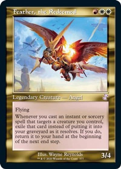 Feather the Redeemed Time Spiral: Remastered Magic card