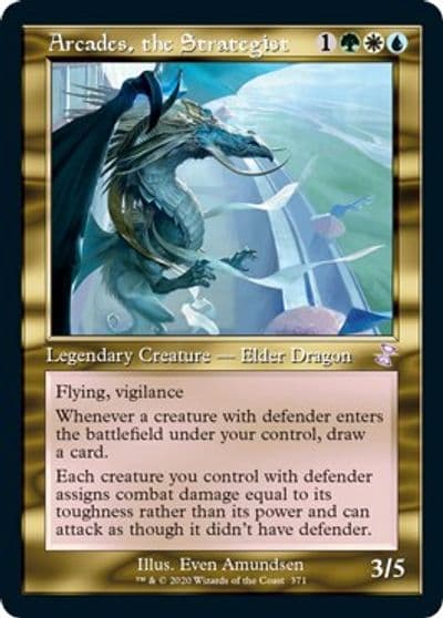 Arcades the Strategist Time Spiral: Remastered Magic card