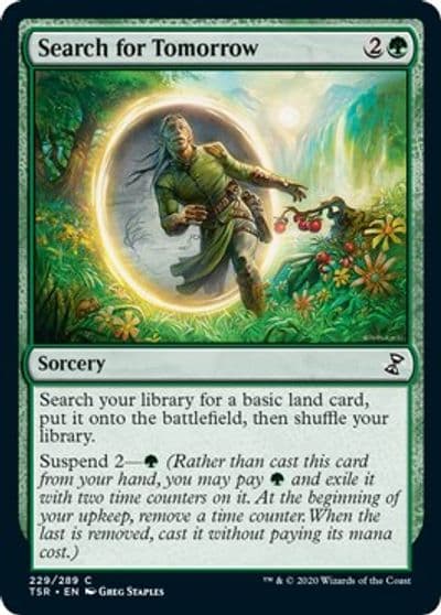 Search for Tomorrow Time Spiral: Remastered Magic card