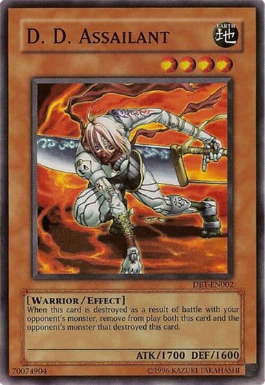 DD Assailant Destiny Board Traveler Promo Yu-Gi-Oh! card