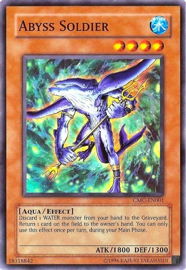 Abyss Soldier Capsule Monster Coliseum Yu-Gi-Oh! Video Game Promotional Cards Yu-Gi-Oh! card