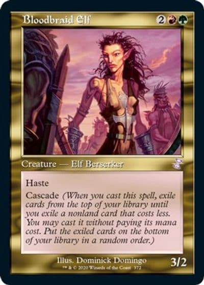 Bloodbraid Elf Time Spiral: Remastered Magic card
