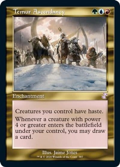 Temur Ascendancy Time Spiral: Remastered Magic card