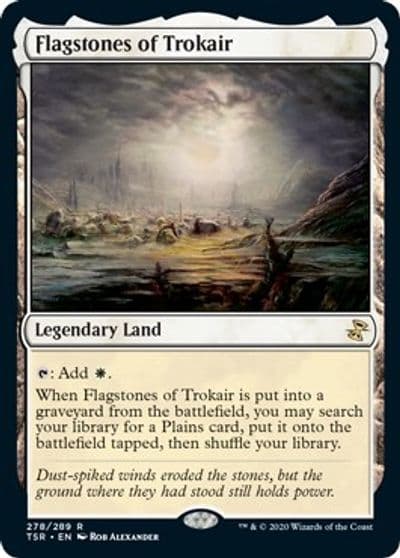 Flagstones of Trokair Time Spiral: Remastered Magic card