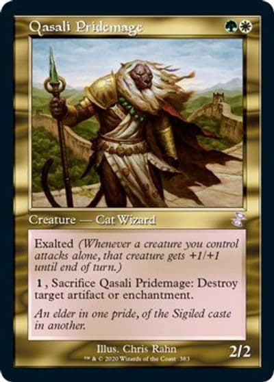 Qasali Pridemage Time Spiral: Remastered Magic card