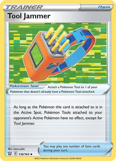 Tool Jammer SWSH05: Battle Styles Pokemon card