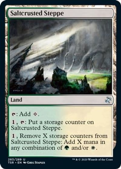 Saltcrusted Steppe Time Spiral: Remastered Magic card