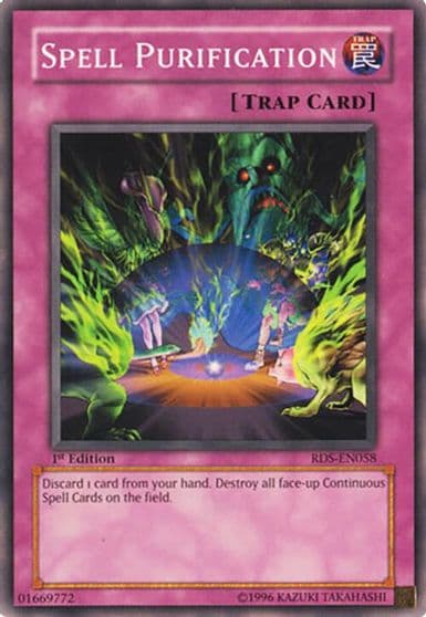 Spell Purification Rise of Destiny Yu-Gi-Oh! card