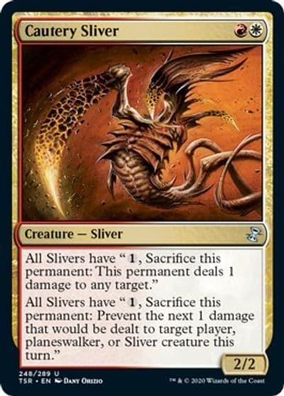 Cautery Sliver Time Spiral: Remastered Magic card