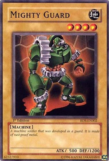 Mighty Guard Rise of Destiny Yu-Gi-Oh! card
