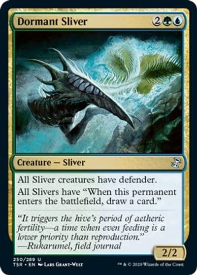 Dormant Sliver Time Spiral: Remastered Magic card
