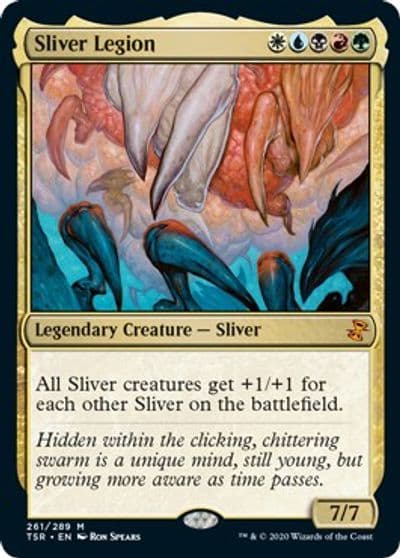 Sliver Legion Time Spiral: Remastered Magic card