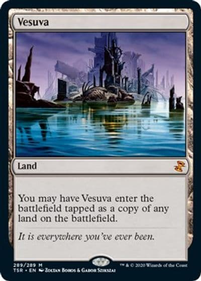 Vesuva Time Spiral: Remastered Magic card