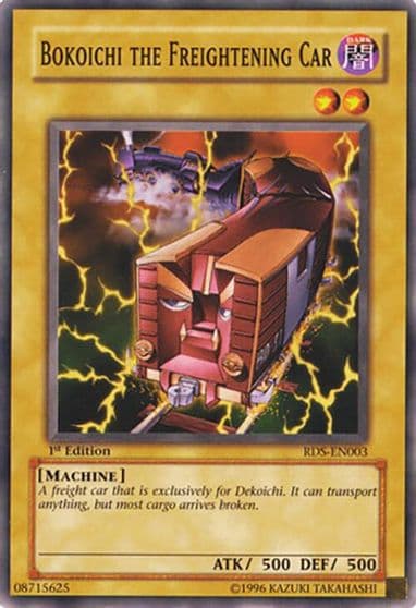 Bokoichi the Freightening Car Rise of Destiny Yu-Gi-Oh! card
