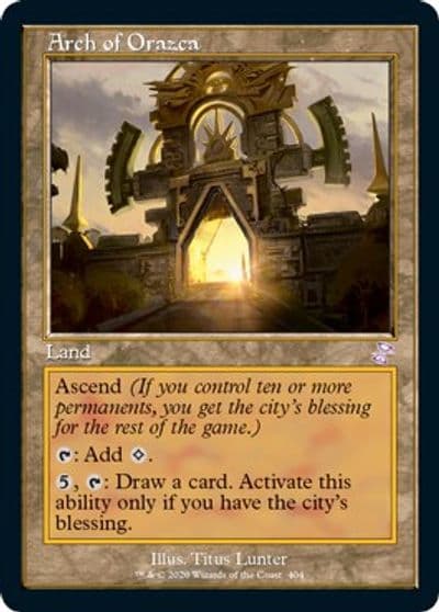 Arch of Orazca Time Spiral: Remastered Magic card