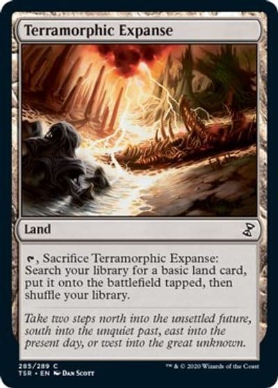Terramorphic Expanse Time Spiral: Remastered Magic card