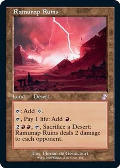 Ramunap Ruins Time Spiral: Remastered Magic card