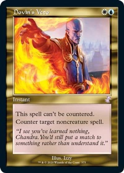 Dovins Veto Time Spiral: Remastered Magic card