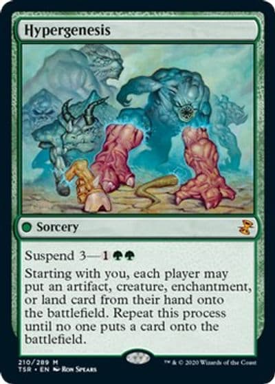 Hypergenesis Time Spiral: Remastered Magic card