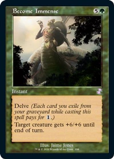 Become Immense Time Spiral: Remastered Magic card