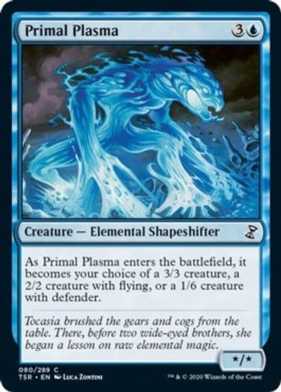 Primal Plasma Time Spiral: Remastered Magic card