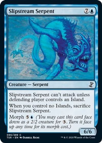 Slipstream Serpent Time Spiral: Remastered Magic card