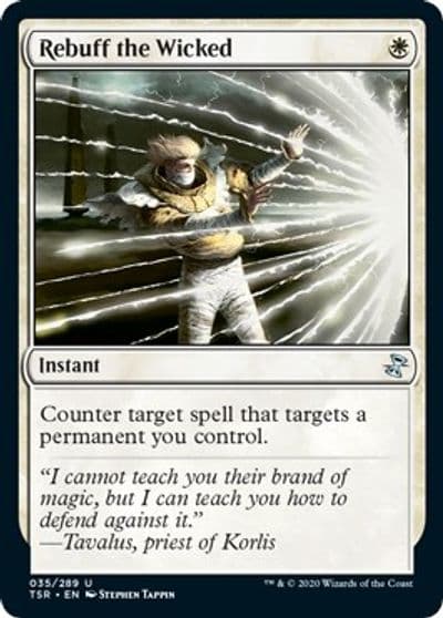 Rebuff the Wicked Time Spiral: Remastered Magic card
