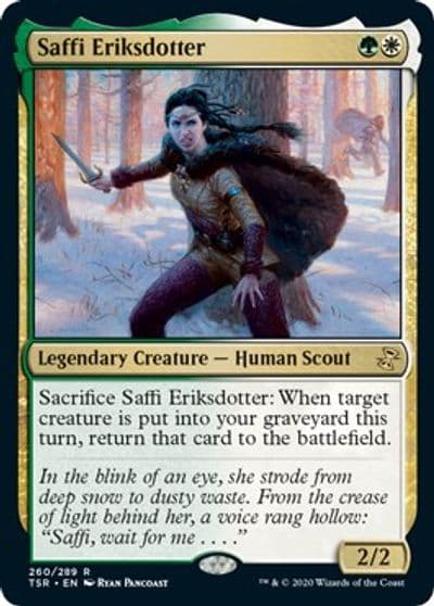 Saffi Eriksdotter Time Spiral: Remastered Magic card