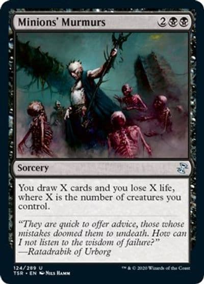 Minions Murmurs Time Spiral: Remastered Magic card