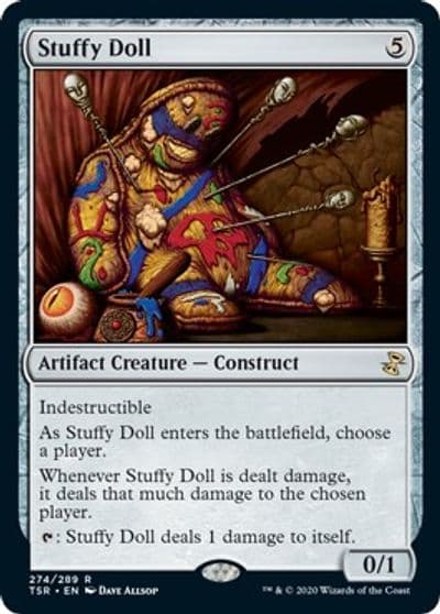 Stuffy Doll Time Spiral: Remastered Magic card