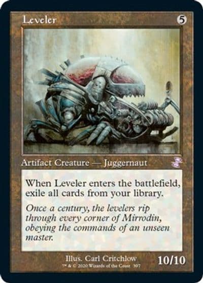Leveler Time Spiral: Remastered Magic card