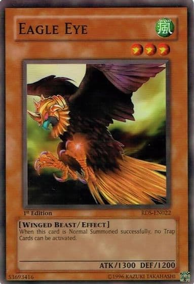 Eagle Eye Rise of Destiny Yu-Gi-Oh! card