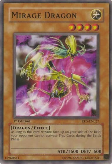 Mirage Dragon Rise of Destiny Yu-Gi-Oh! card