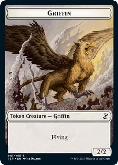 Griffin Token Time Spiral: Remastered Magic card