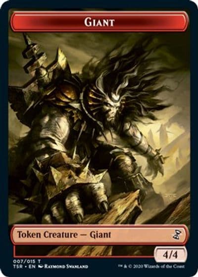 Giant Token Time Spiral: Remastered Magic card