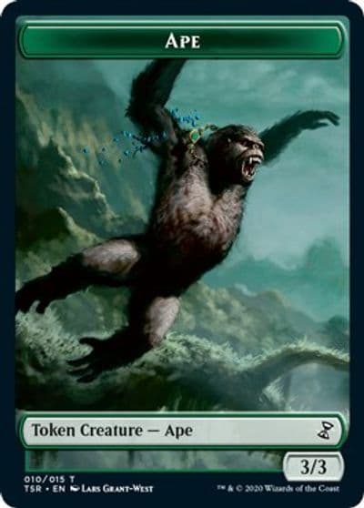 Ape Token Time Spiral: Remastered Magic card