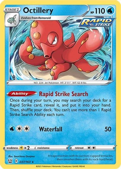 Octillery Deck Exclusives Pokemon card