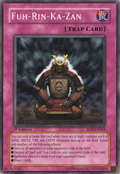 Fuh Rin Ka Zan Rise of Destiny Yu-Gi-Oh! card