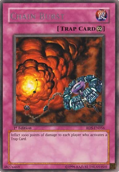 Chain Burst Rise of Destiny Yu-Gi-Oh! card