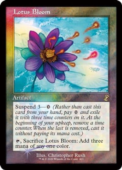 Lotus Bloom Launch Party & Release Event Promos Magic card