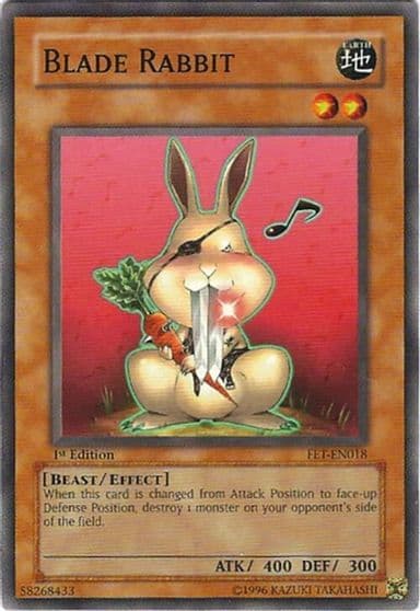 Blade Rabbit Flaming Eternity Yu-Gi-Oh! card