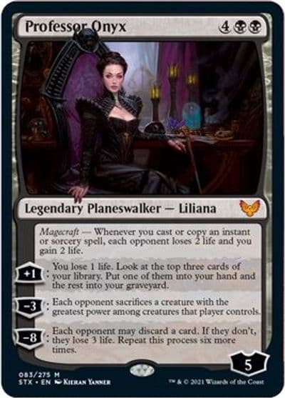Professor Onyx Strixhaven: School of Mages Magic card