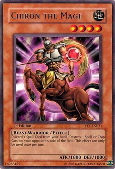 Chiron the Mage Flaming Eternity Yu-Gi-Oh! card