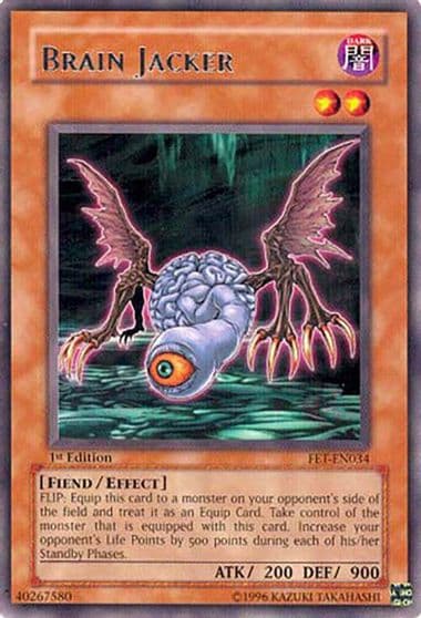 Brain Jacker Flaming Eternity Yu-Gi-Oh! card