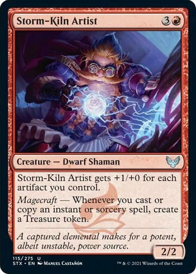 Storm Kiln Artist Strixhaven: School of Mages Magic card