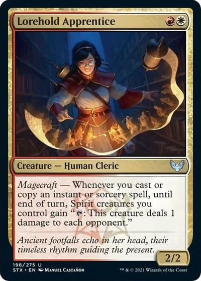 Lorehold Apprentice Strixhaven: School of Mages Magic card