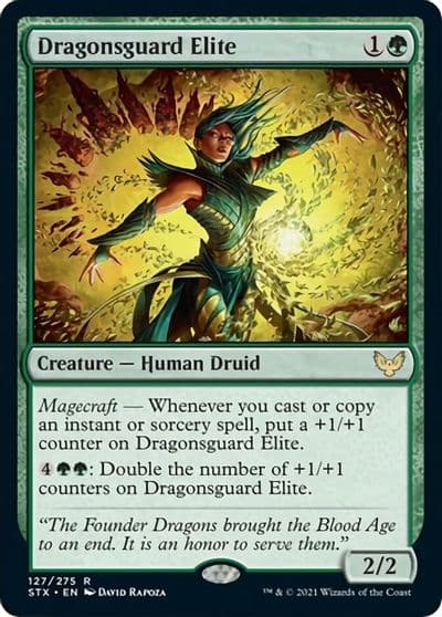 Dragonsguard Elite Strixhaven: School of Mages Magic card