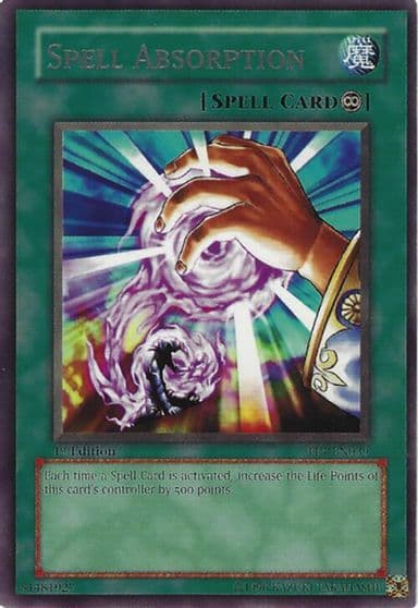 Spell Absorption Flaming Eternity Yu-Gi-Oh! card