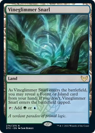 Vineglimmer Snarl Strixhaven: School of Mages Magic card