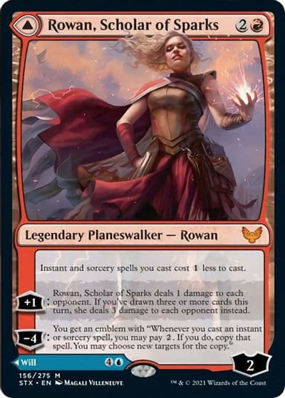 Rowan Scholar of Sparks Strixhaven: School of Mages Magic card